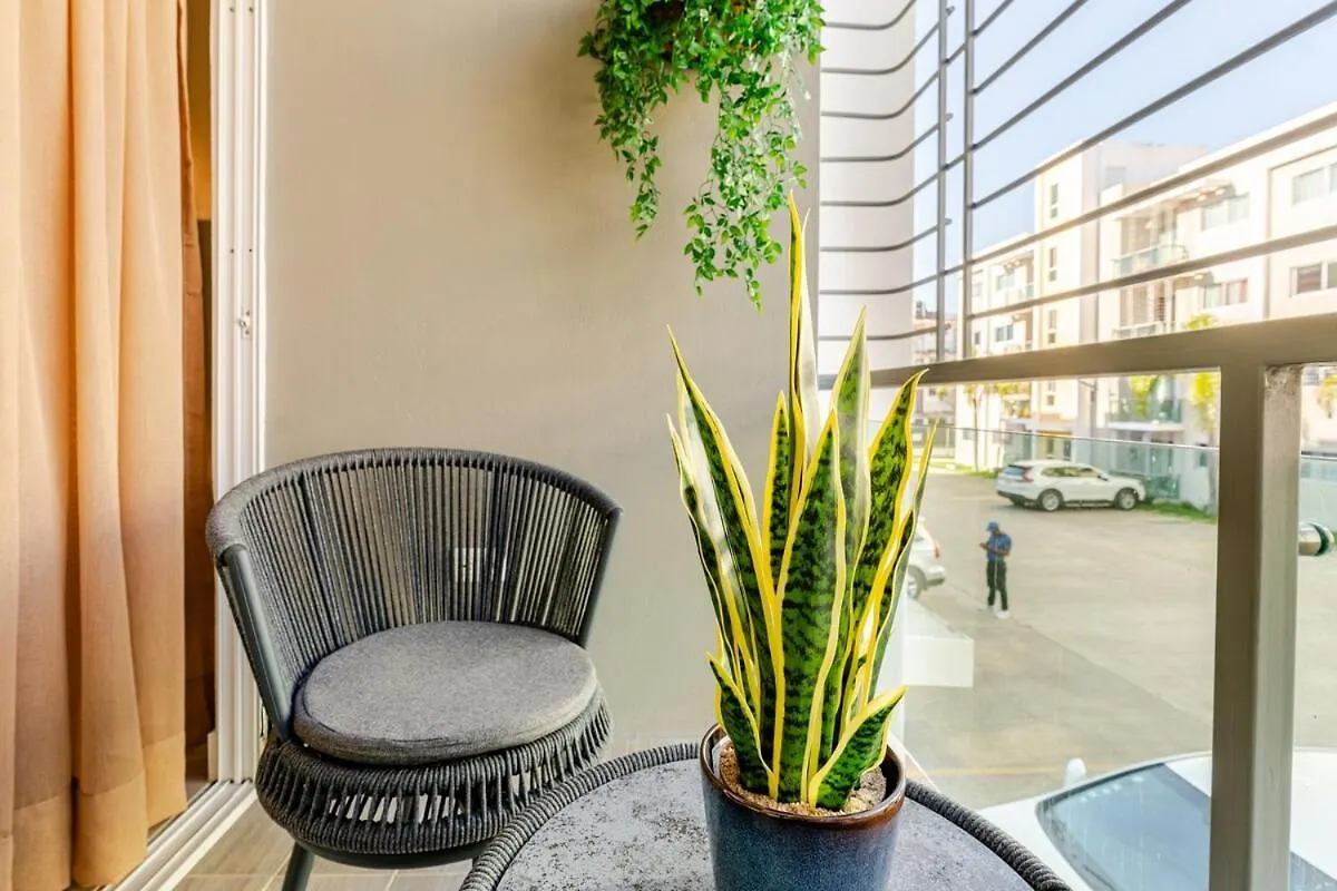 Ferienwohnung Chic Urban Retreat With Pool, Gym, & Free Parking Santiago De Los Caballeros 0*,  Dominikanische Republik
